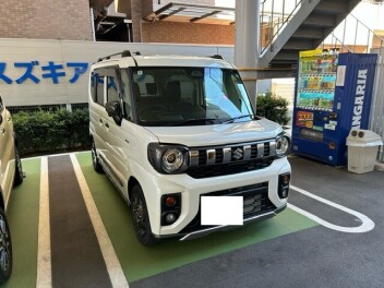 新型スペーシアギア　納車させていただきました！！